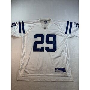 Reebok NFL Authentic Jersey Joseph Addai #29 Indianapolis Colts White XL
